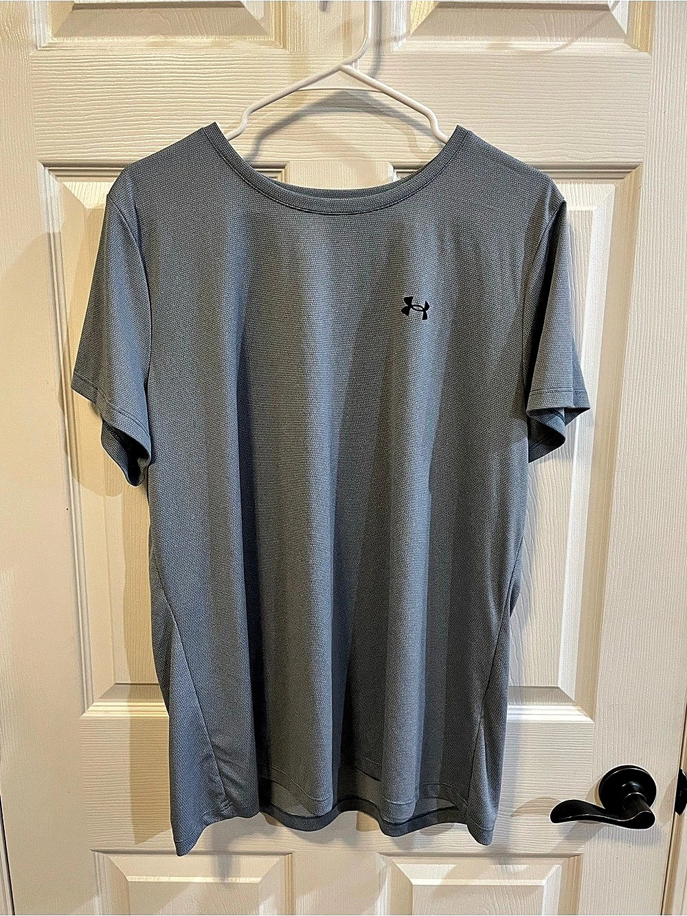 Under Armour XXL Blue Gray Athletic Performance T-Shirt